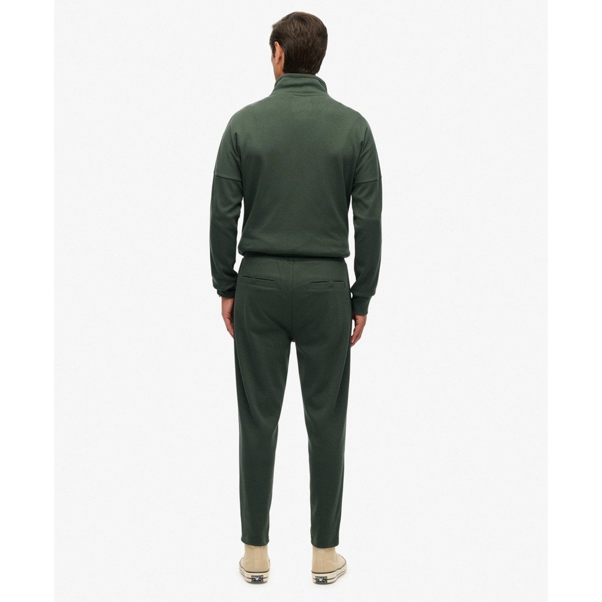 Pantalon de survêtement Tech Cult vert forêt profond, SUPERDRY