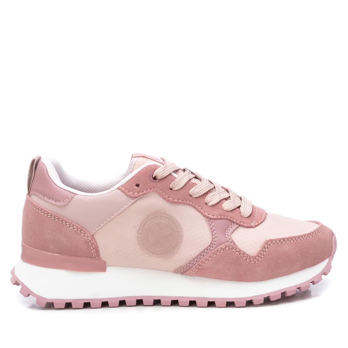 Baskets Plaine Lacets rose, XTI