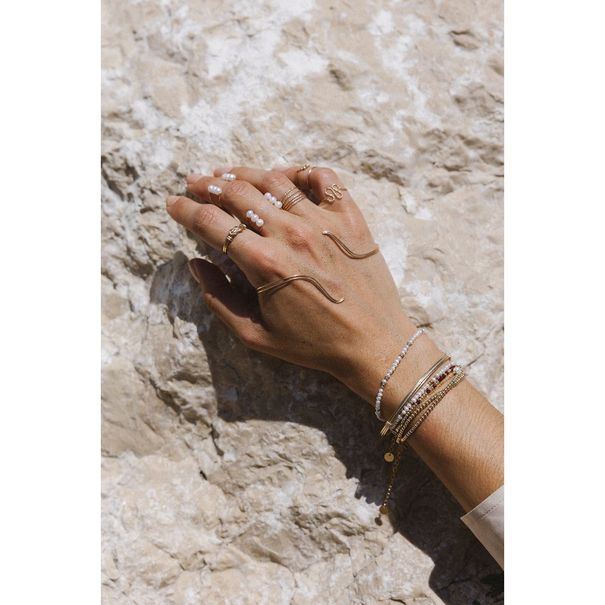 Bague Mina or, YAY PARIS