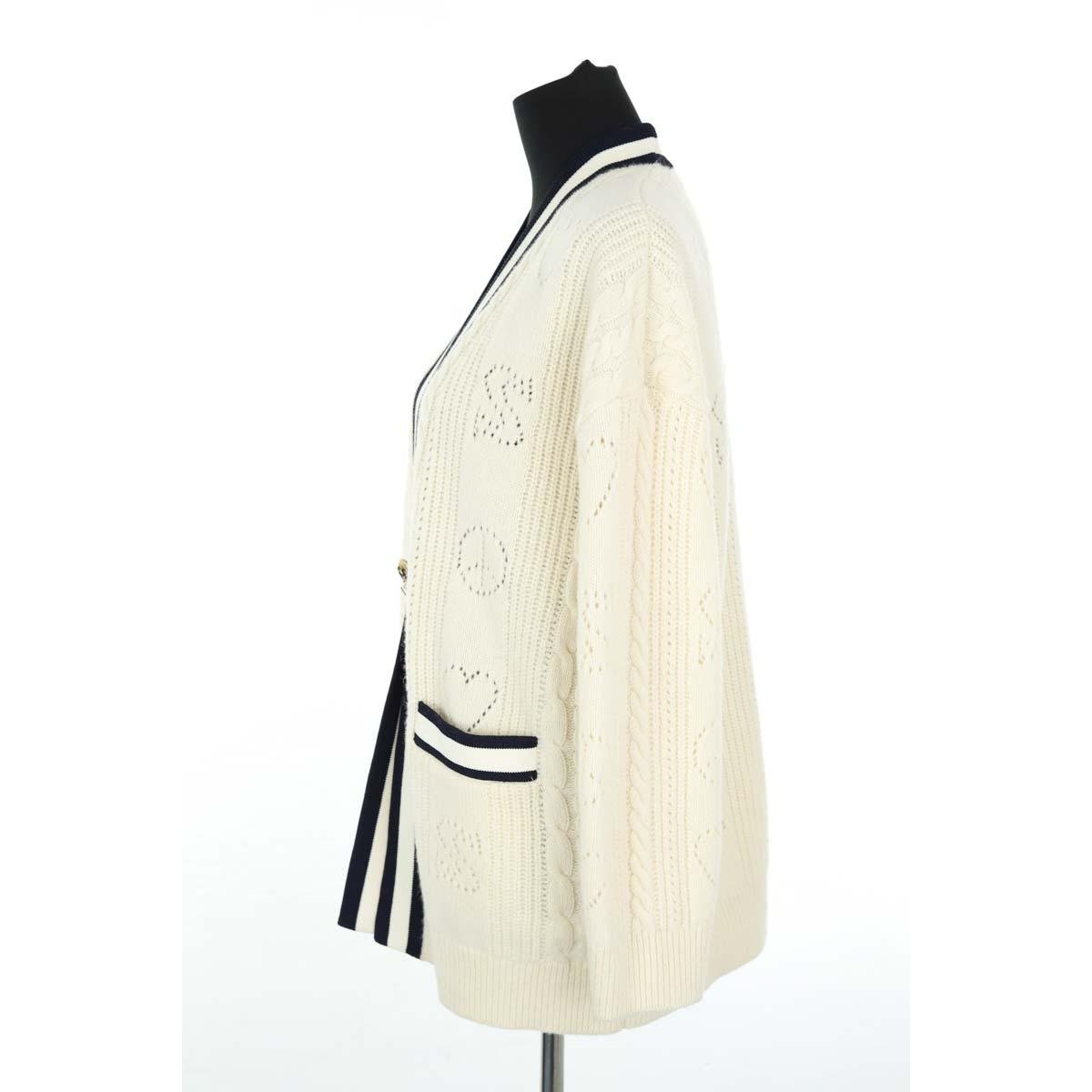 Cardigan - Très Bon État ecru, SANDRO