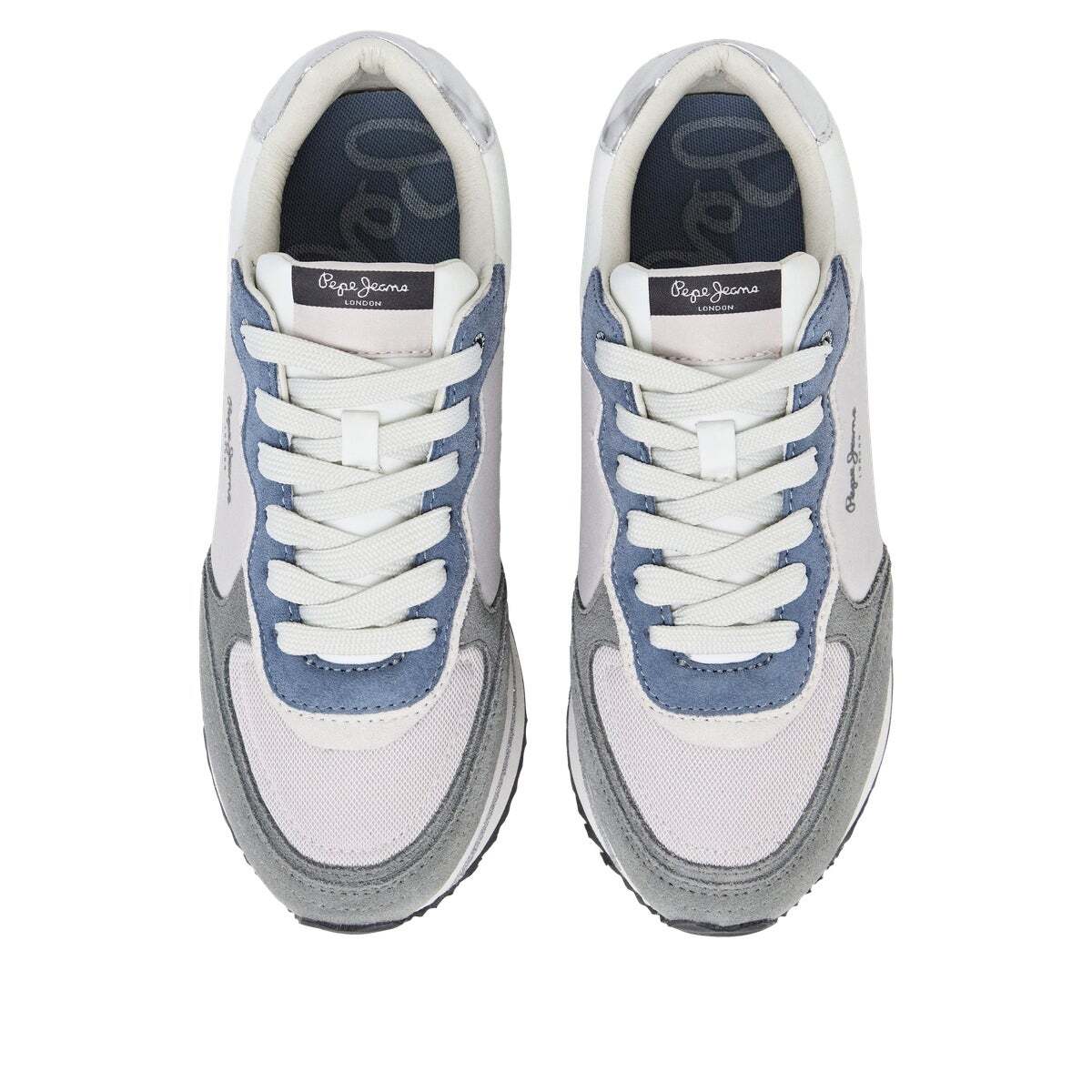 Lucky - Baskets Combinées bleu quai, PEPE JEANS