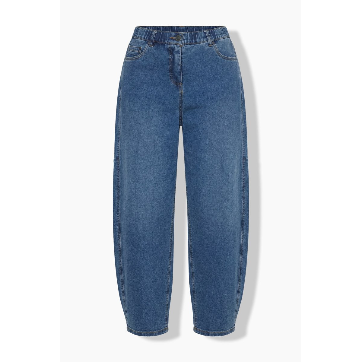 Jean Mom en denim extensible bleu jean, ULLA POPKEN