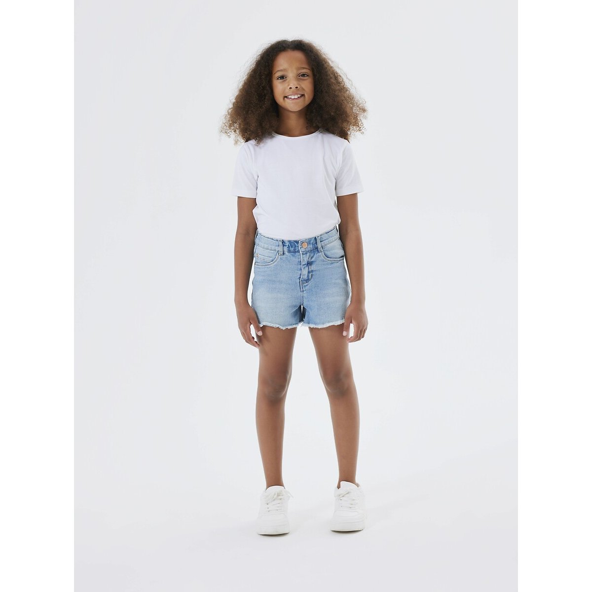 Short en jean bleu denim, NAME IT