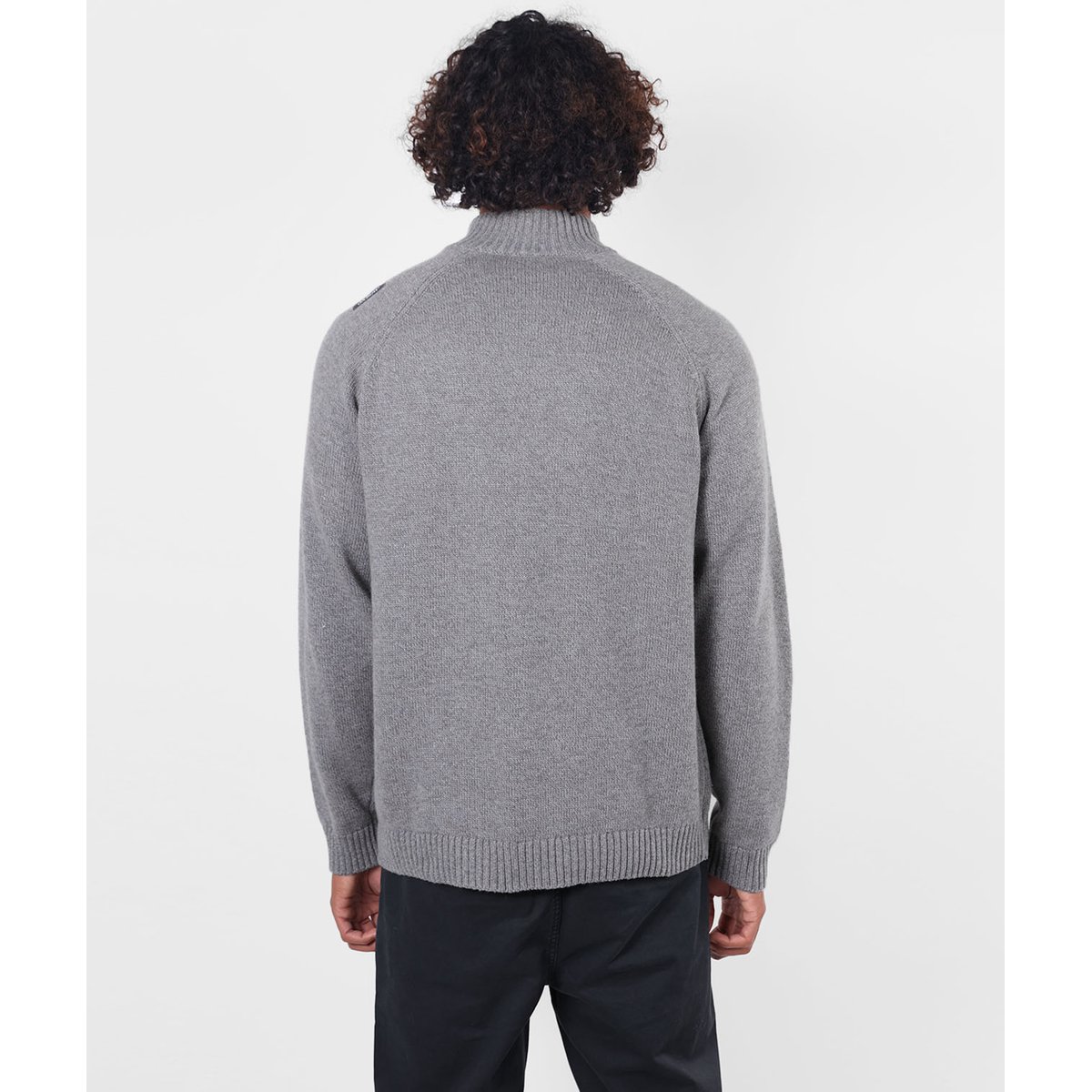 Pull TRUCKIE dark grey heather, OXBOW