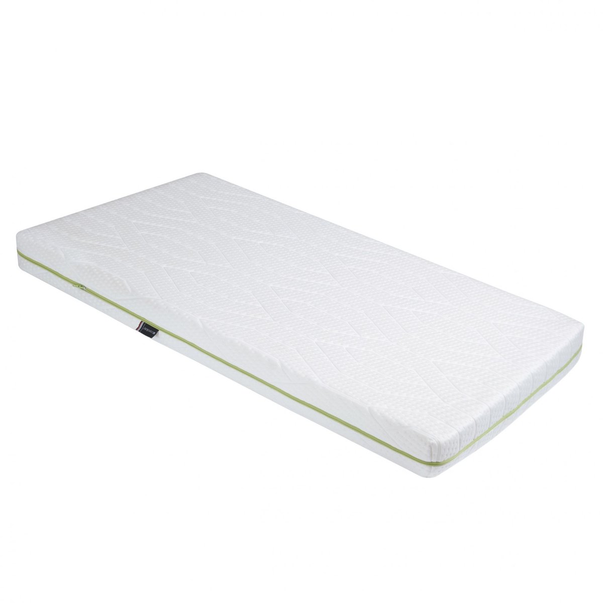 Matelas mousse déhoussable 10 cm Zen - CANDIDE blanc, CANDIDE