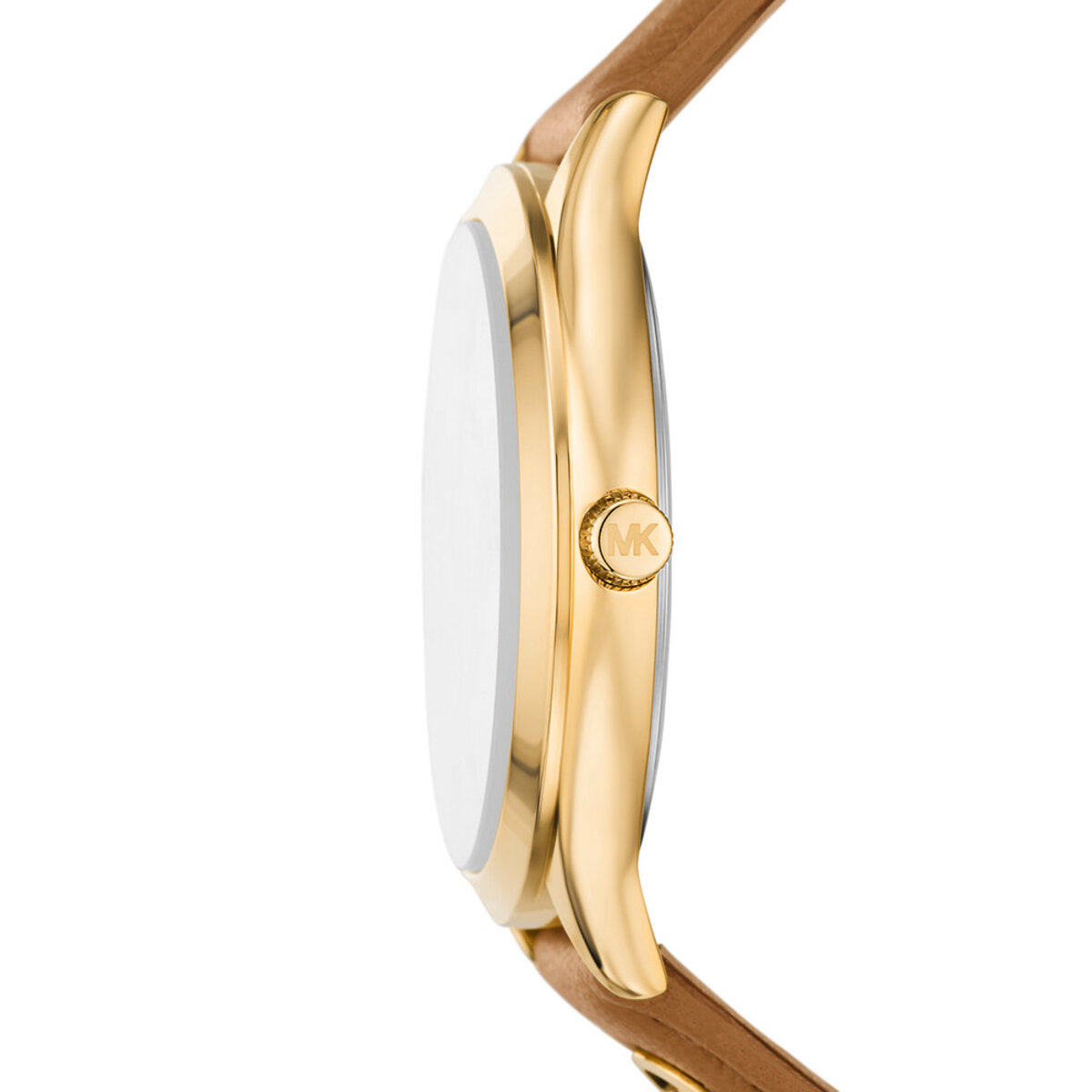 Montre Analogique SLIM RUNWAY doré argenté brun, MICHAEL KORS