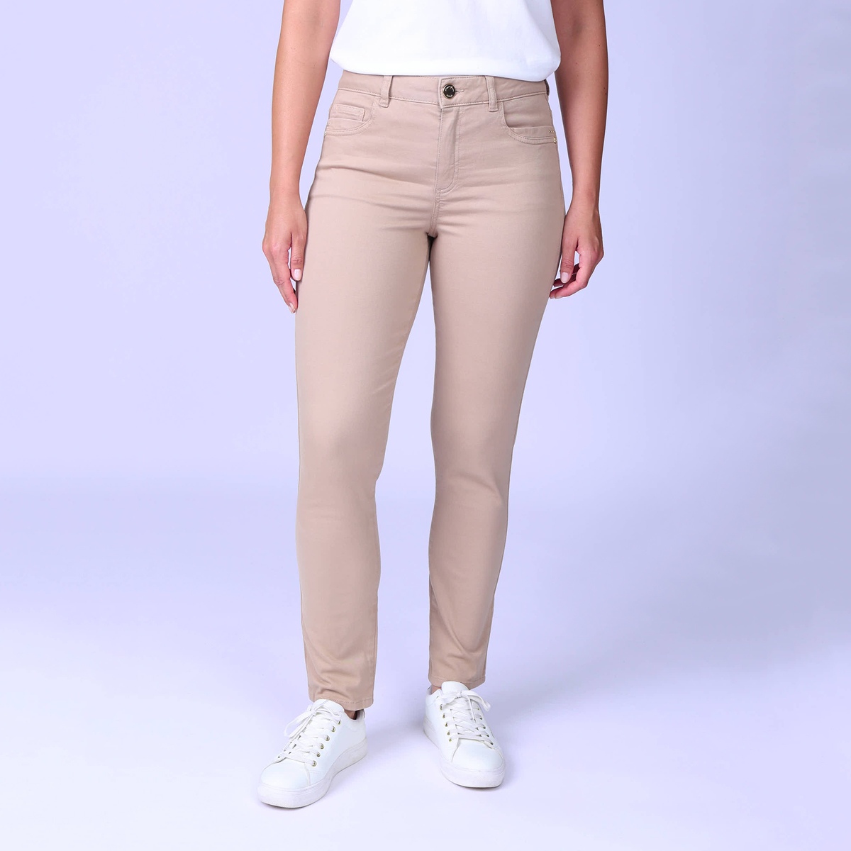 Pantalon Hilena beige, MISE AU GREEN