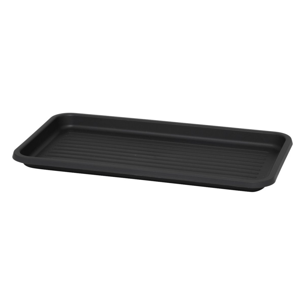 Égouttoir à vaisselle 2 niveaux en aluminium gris, ATMOSPHERA