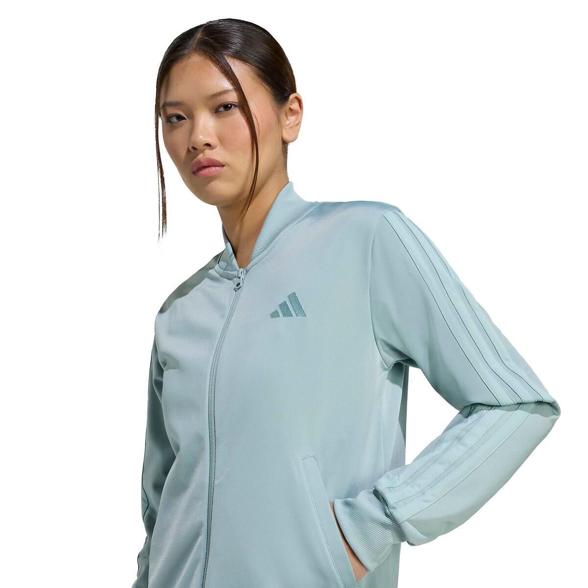 Fato de treino, Essentials 3 stripes verde-salva, ADIDAS SPORTSWEAR