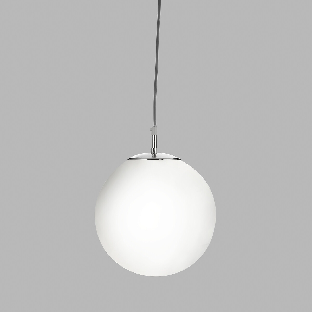 Arlington Large Pearl Glass Pendant Light silver-coloured, SO'HOME