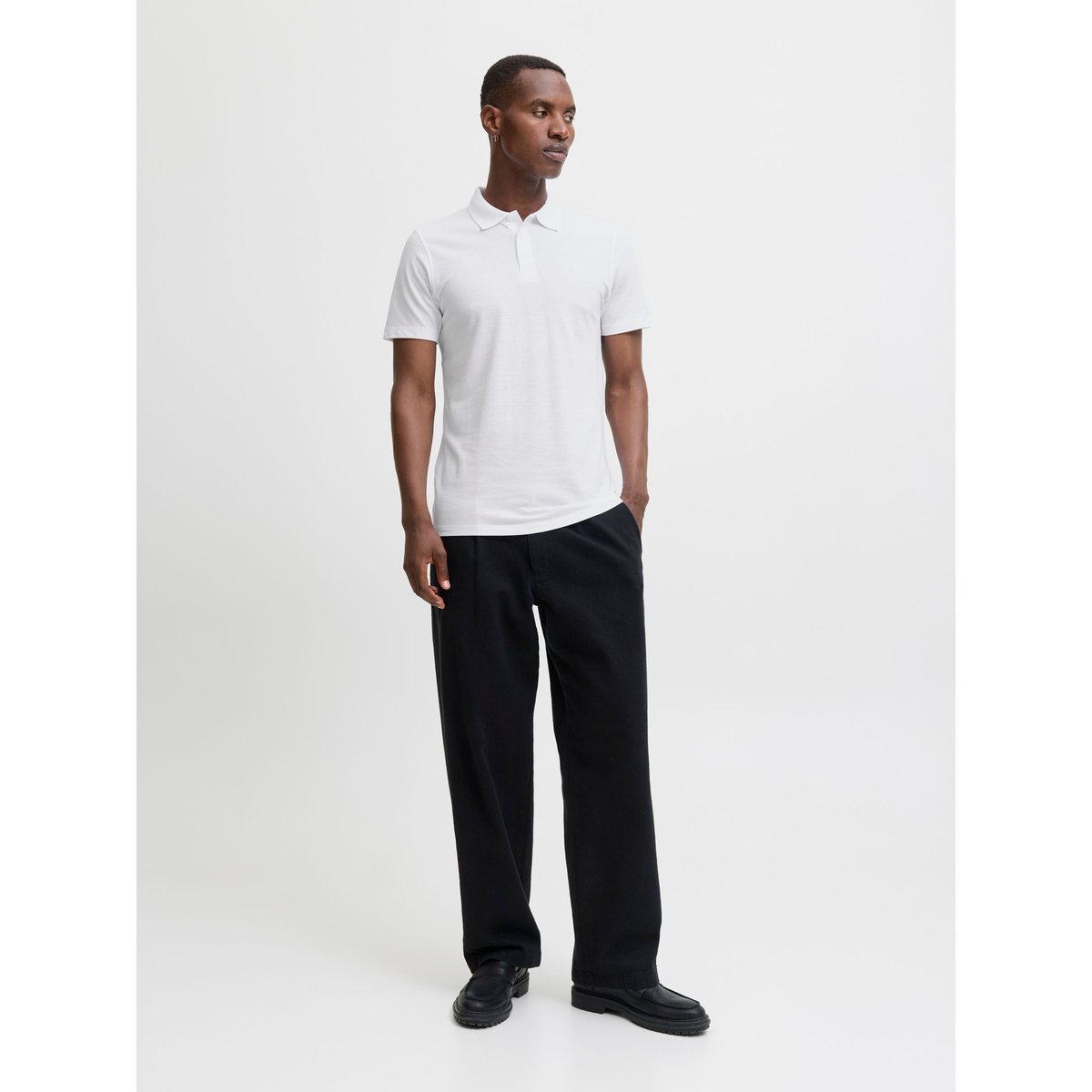 Polo white, JACK & JONES