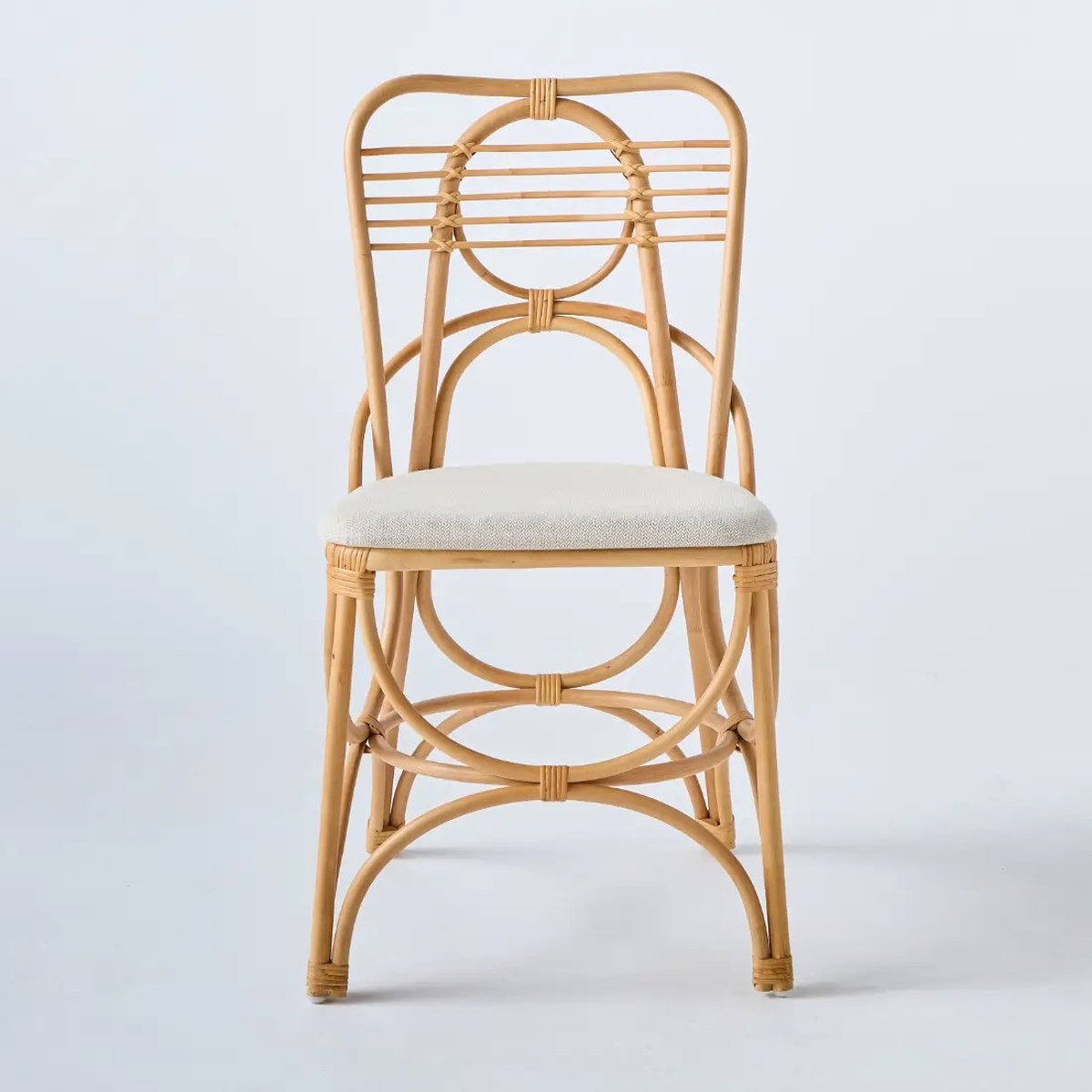 Chaise en rotin GINGKO Horizon rotin teinté "miel", KOK