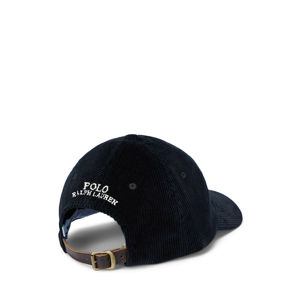 Casquette de baseball en velours côtelé noir, POLO RALPH LAUREN
