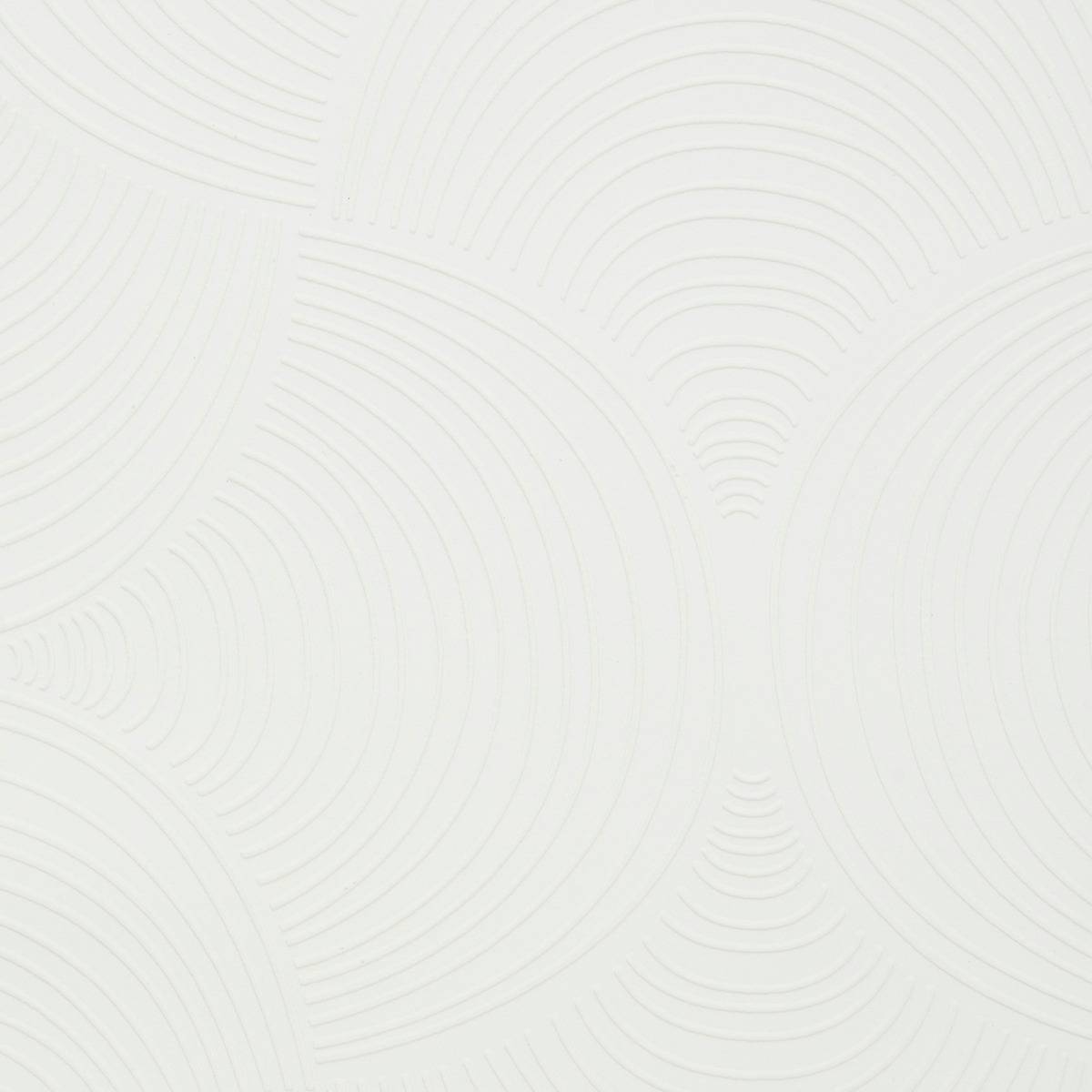 Toile 3D motifs abstraits relief MARILOU blanc, ATMOSPHERA