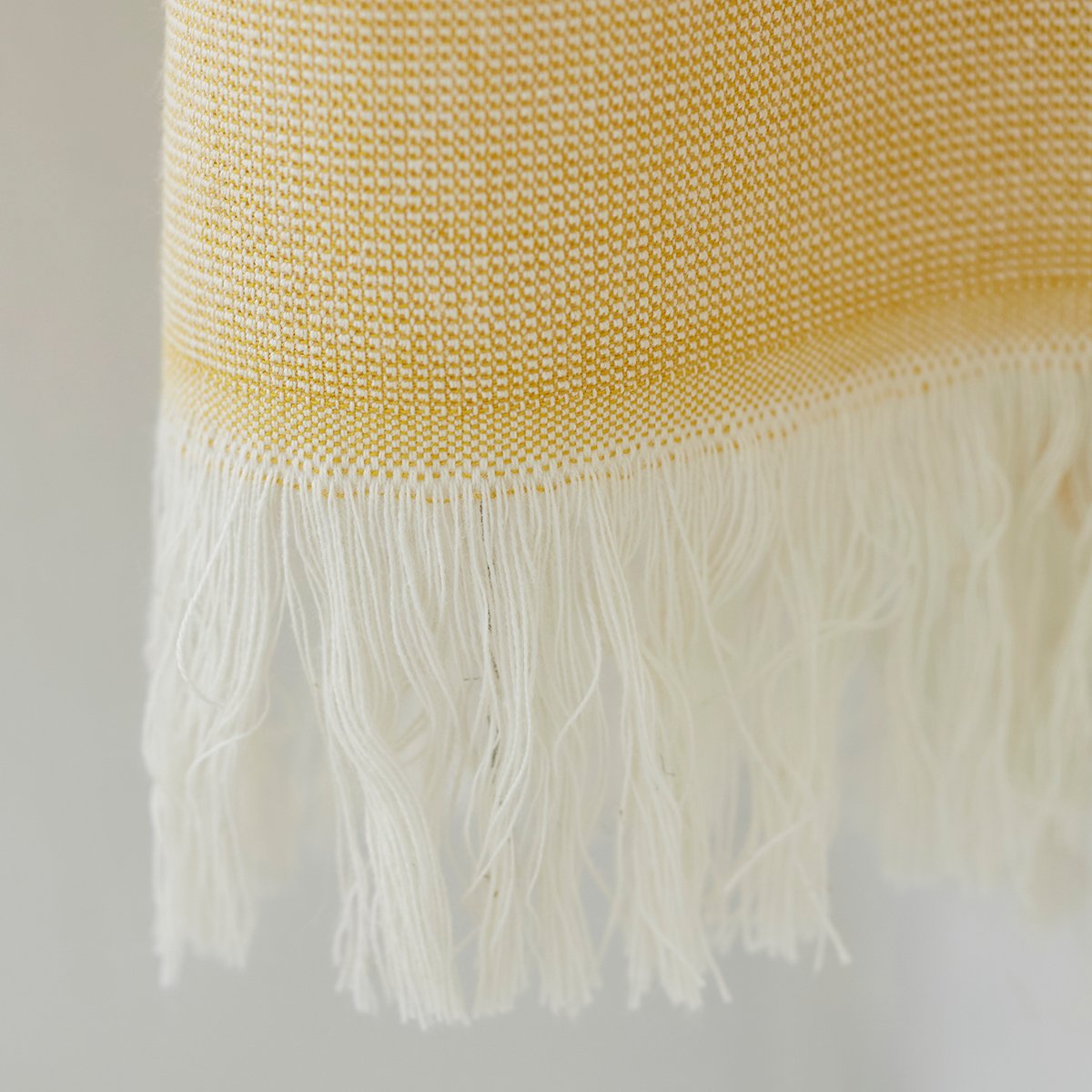 Fouta RAYURE jaune, SYLVIE THIRIEZ