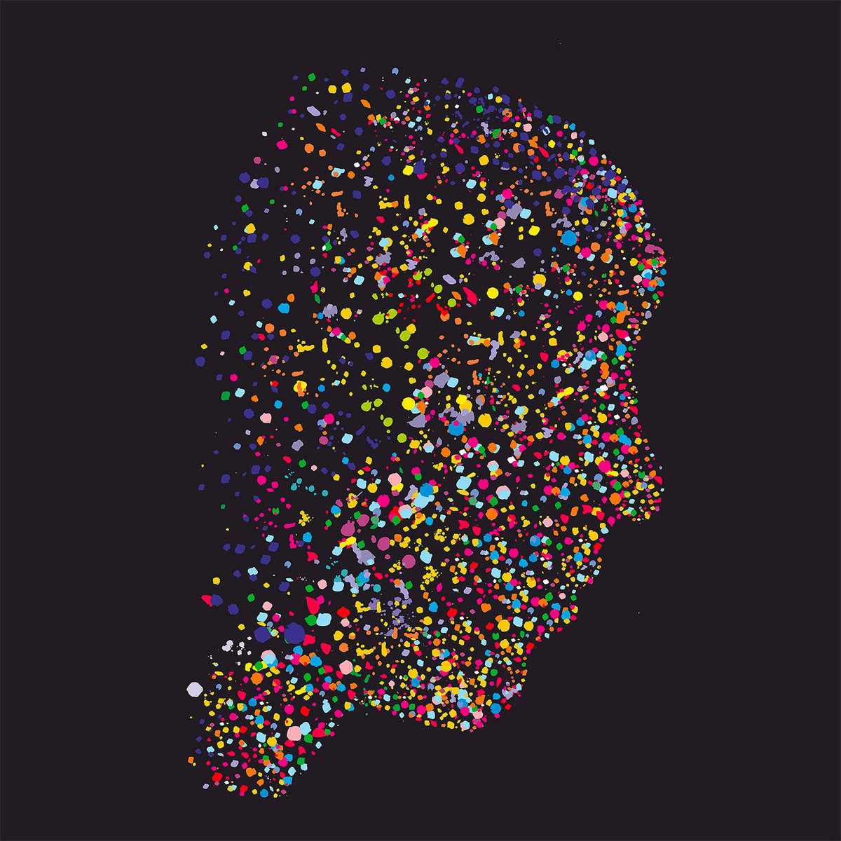 Tableau abstrait sensa tableau alu dibond, HEXOA