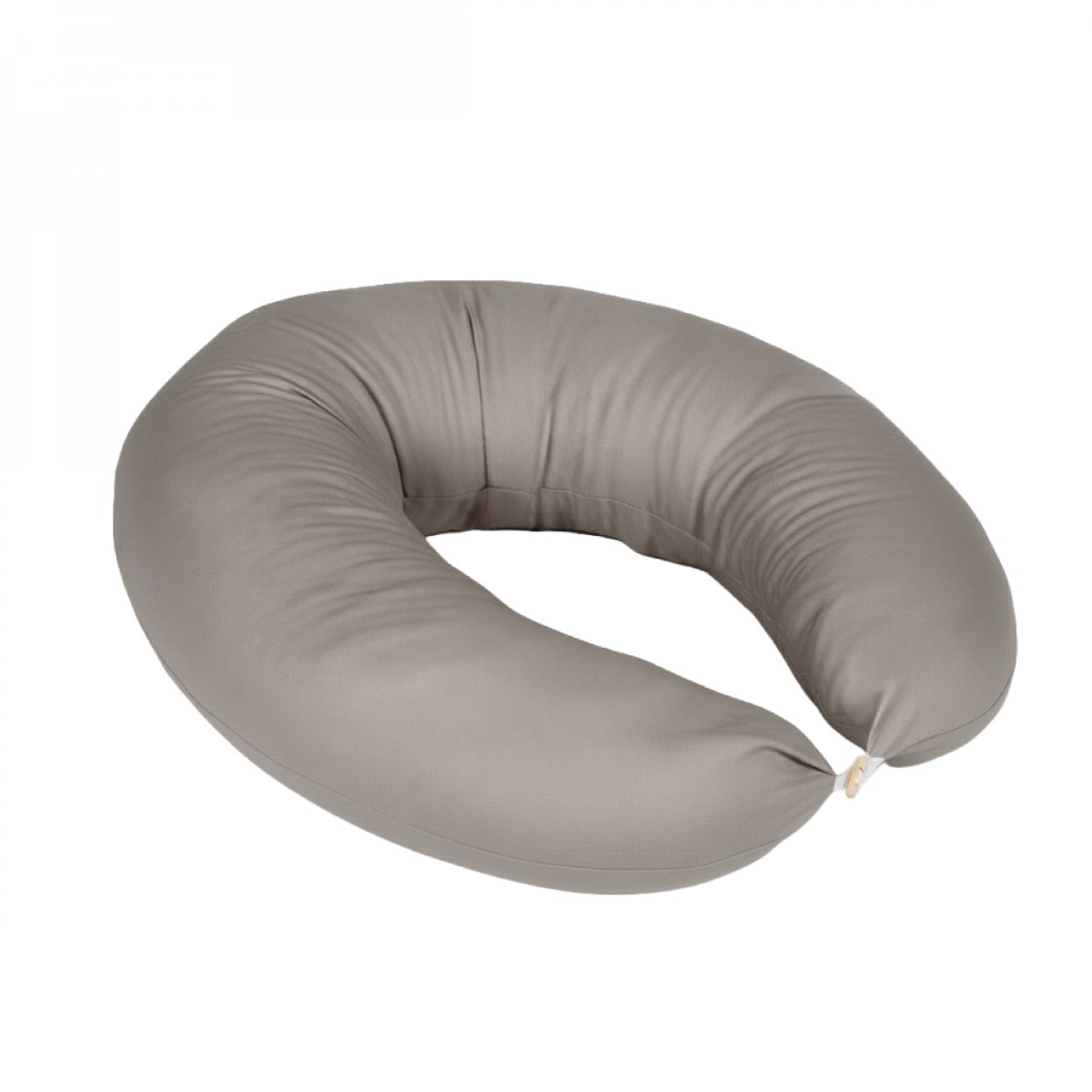Coussin de grossesse, de maternité et d'allaitement déhoussable gris, MONSIEUR BEBE