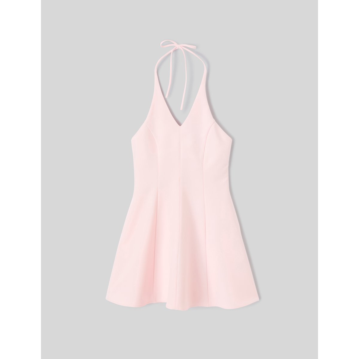 Robe courte dos nu rose pâle, BZB