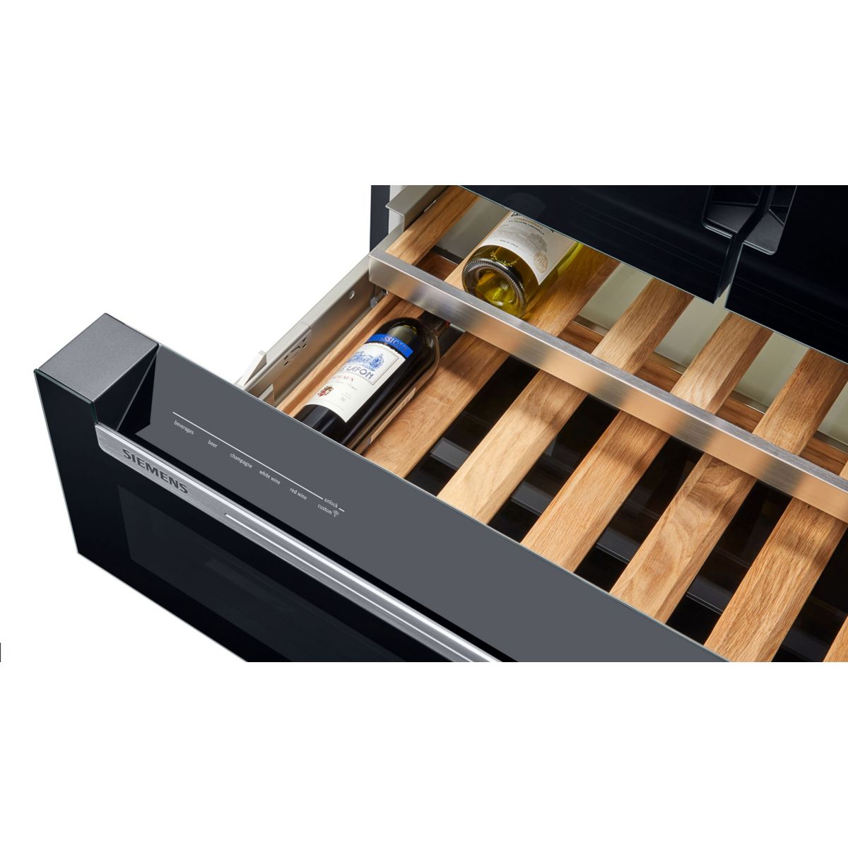 Réfrigérateur multi portes KF96RSBEA IQ700 cave à vin noir, SIEMENS