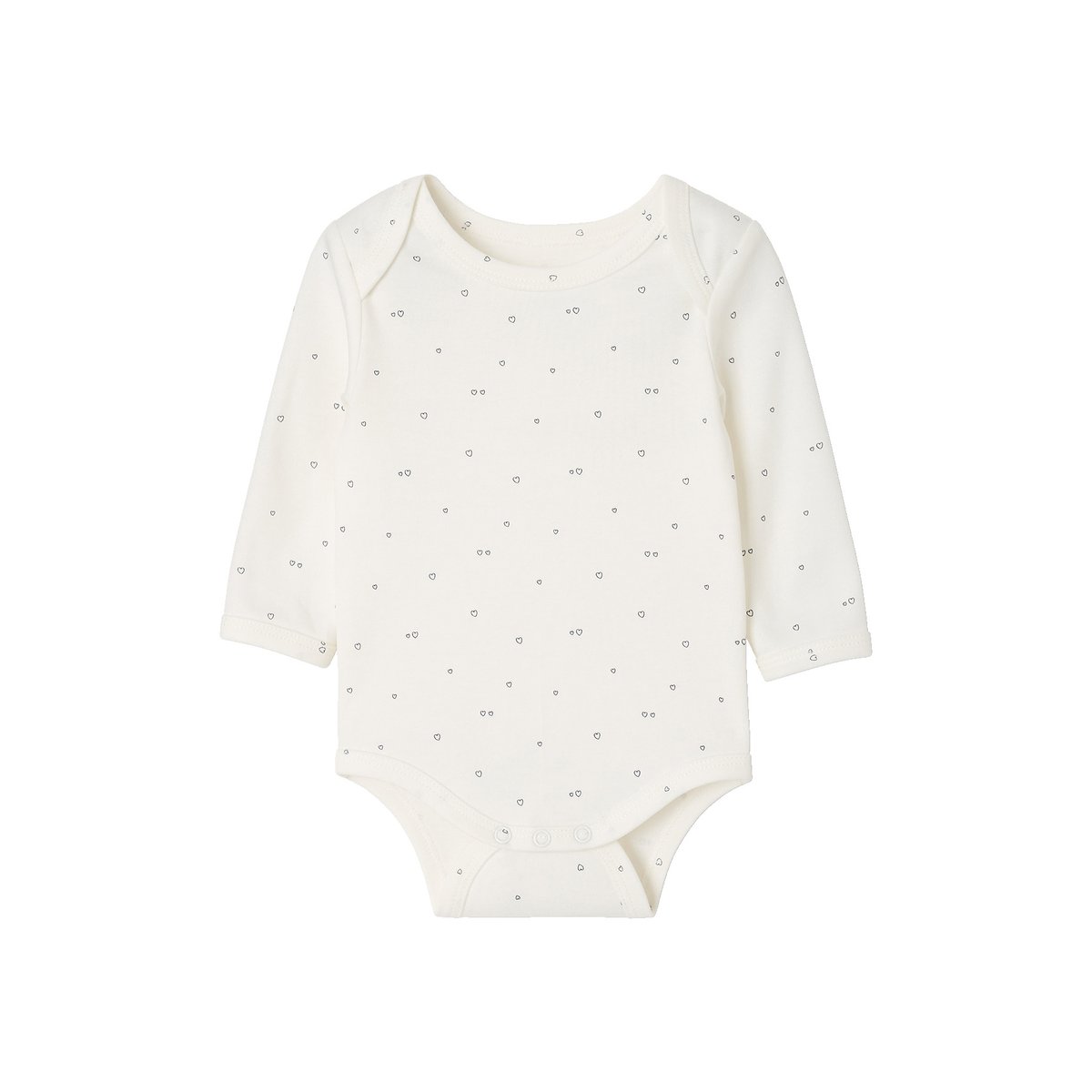 Lot de 3 bodies manches longues rose pâle, VERTBAUDET