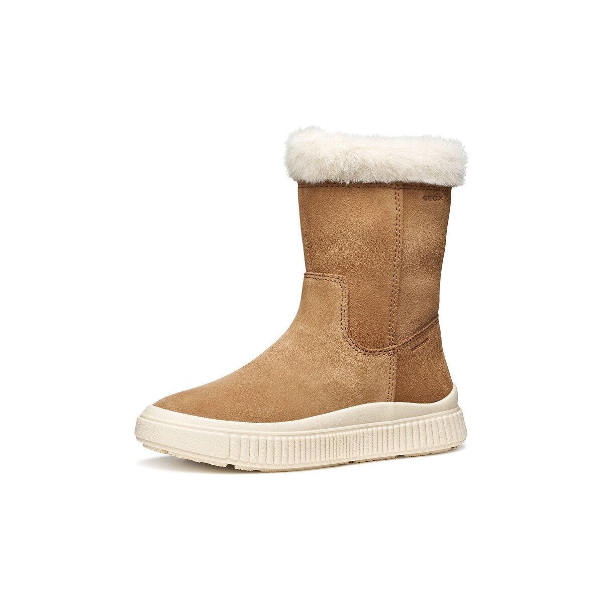 Bottes fourrées, LAQUINNY WATERPROOF cognac, GEOX