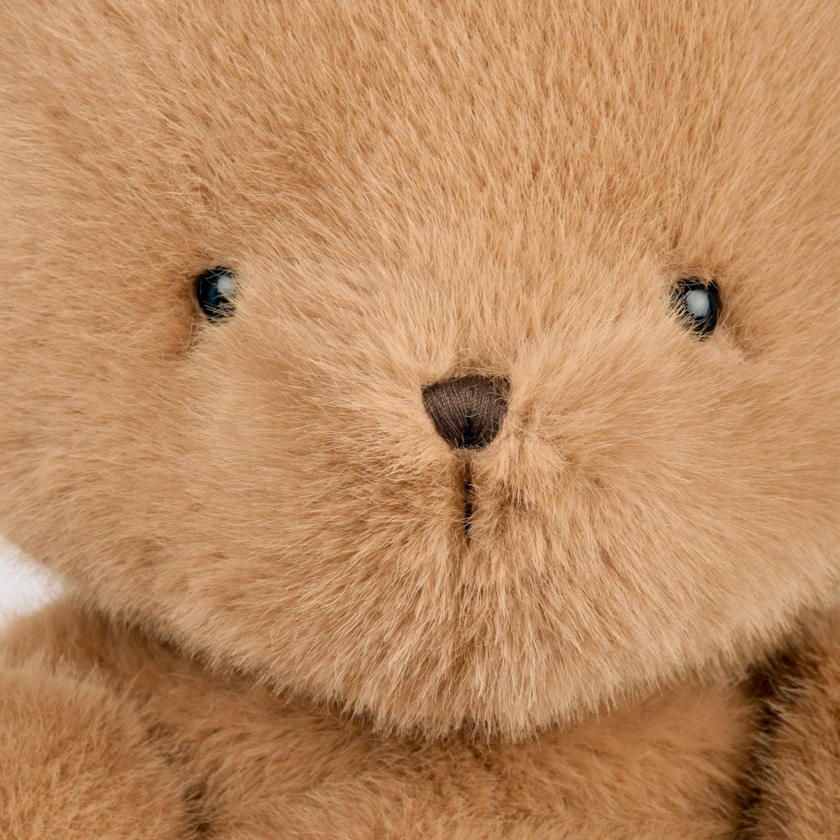 Ours en peluche CLEMENTIN 80 cm praline cacahuète, HISTOIRE D'OURS