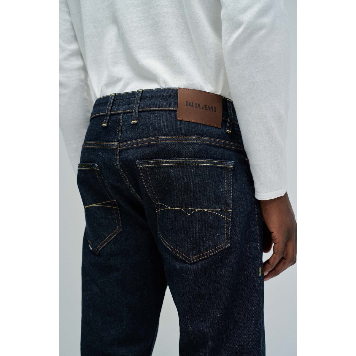 JEAN REGULAR FIT bleu foncé, SALSA JEANS