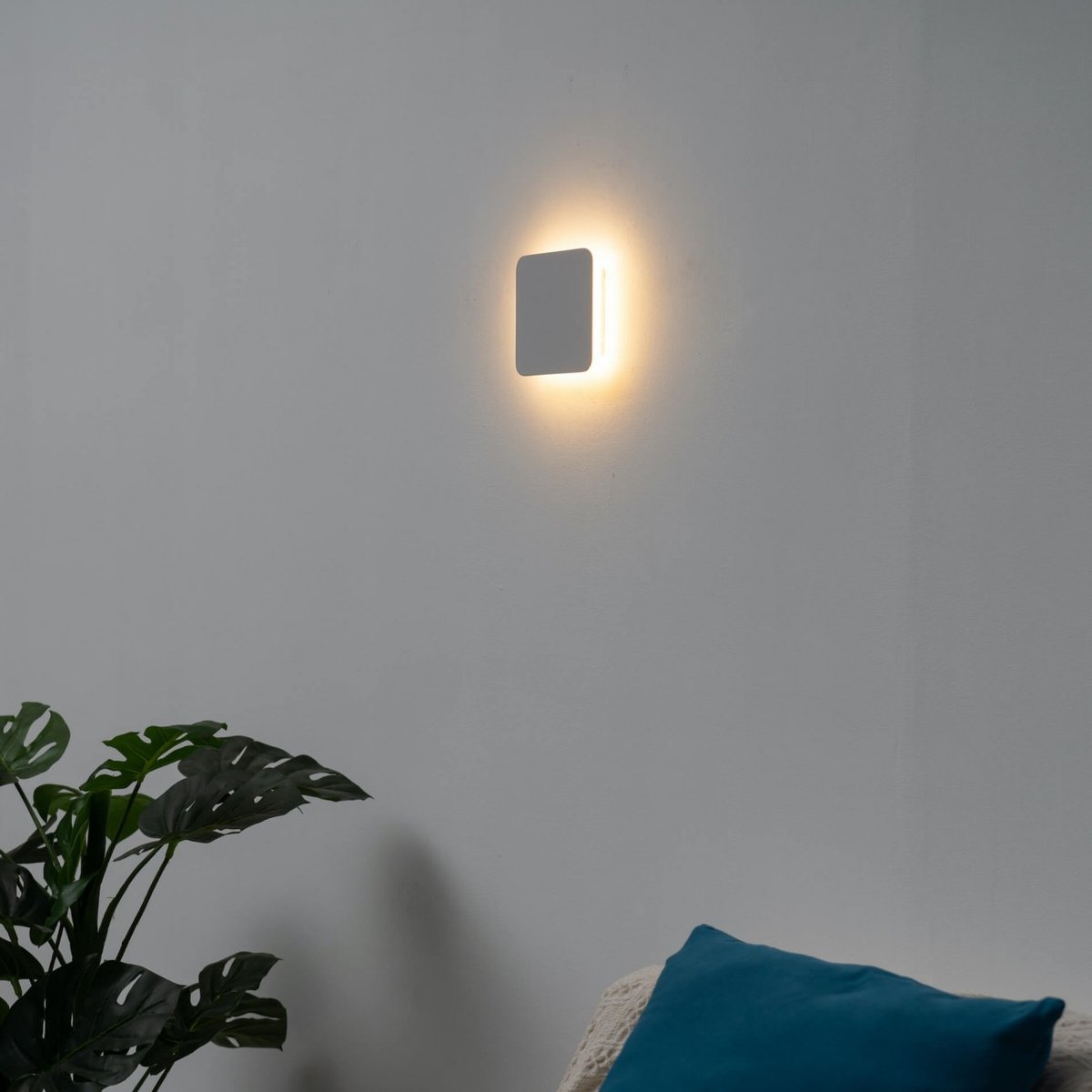 Applique murale minimaliste LED - EPOREDIA blanc, KOSILUM