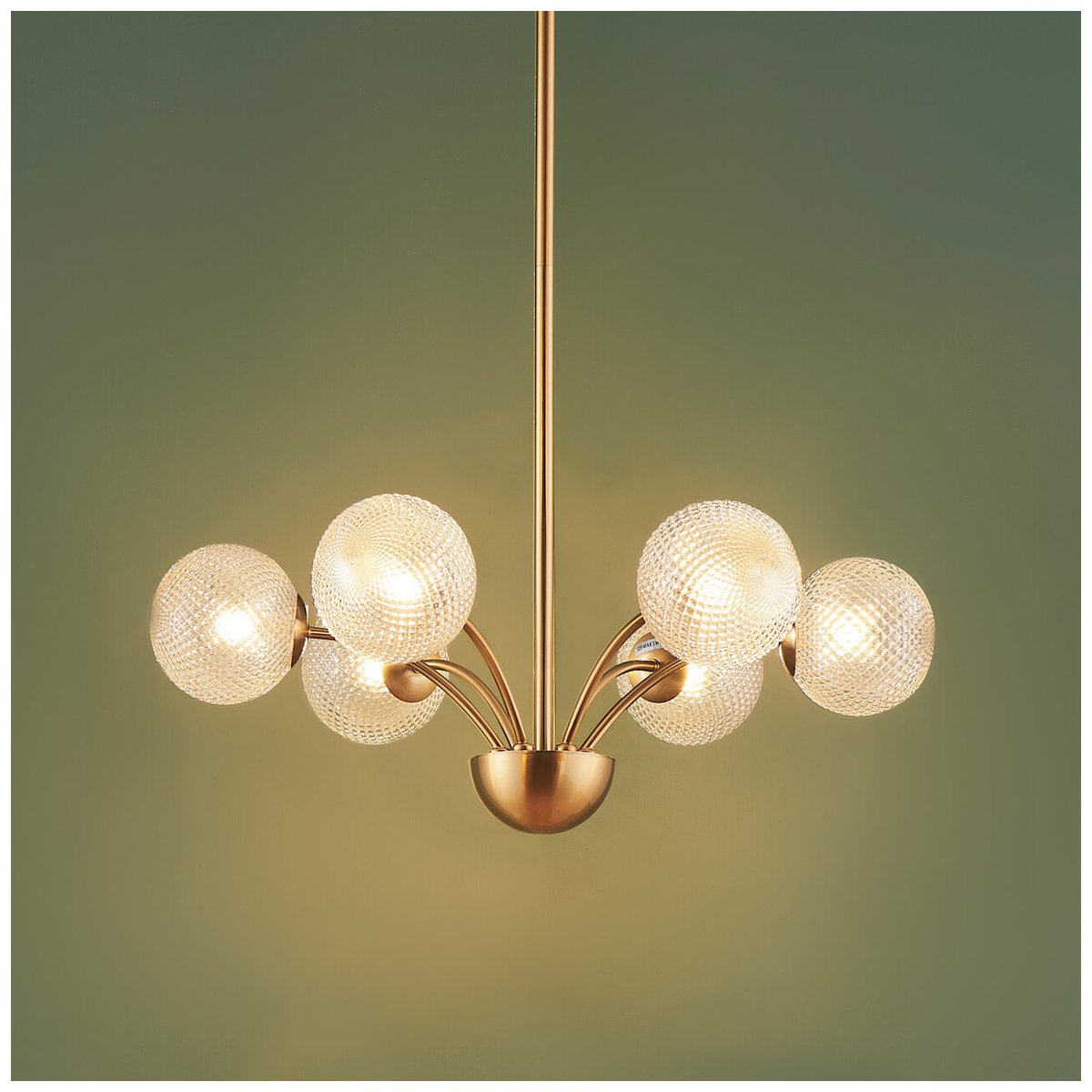 Somptueuse suspension - GALA doré / laiton, KOSILUM