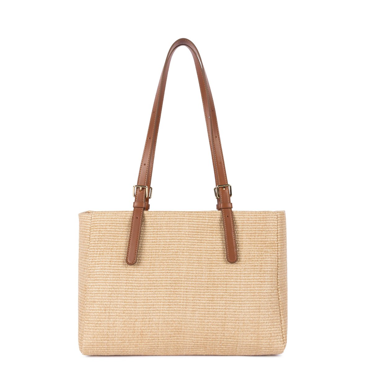 Sac cabas épaule MINI OSIER cognac, LANCASTER