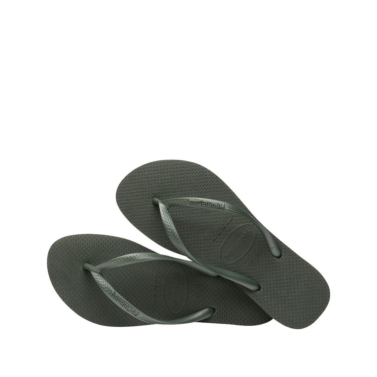 Chinelos Hav. Slim caqui, HAVAIANAS