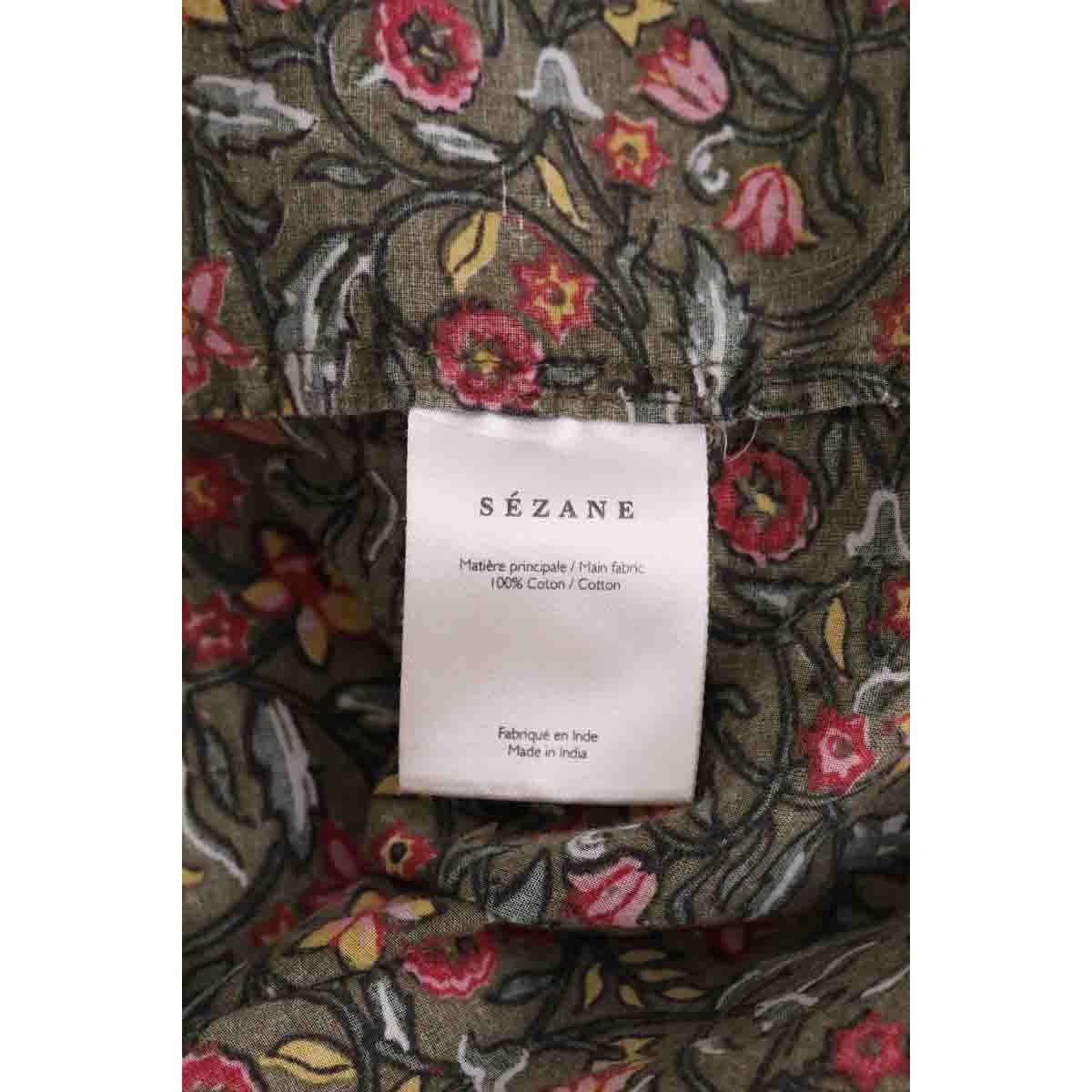 Top sans manche - Très Bon État kaki, SEZANE