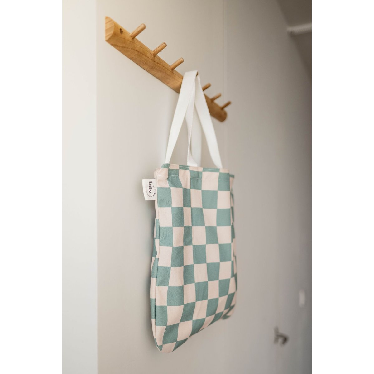 play&go - rangement mural & sac - dino ecru/vert, PLAY ET GO