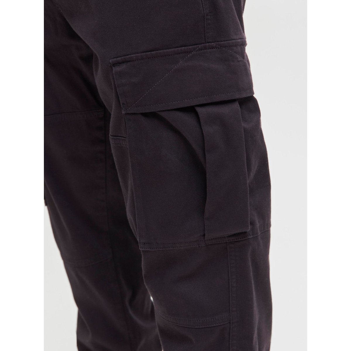 Pantalon Cargo black 1, JACK & JONES