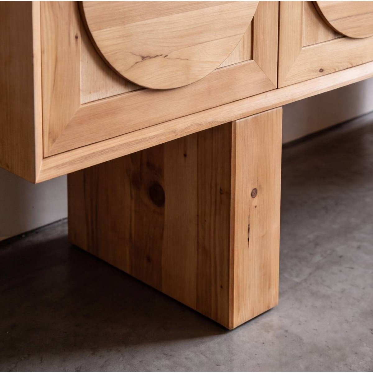 Buffet en bois recyclé SIGRID bois clair, MADE IN MEUBLES