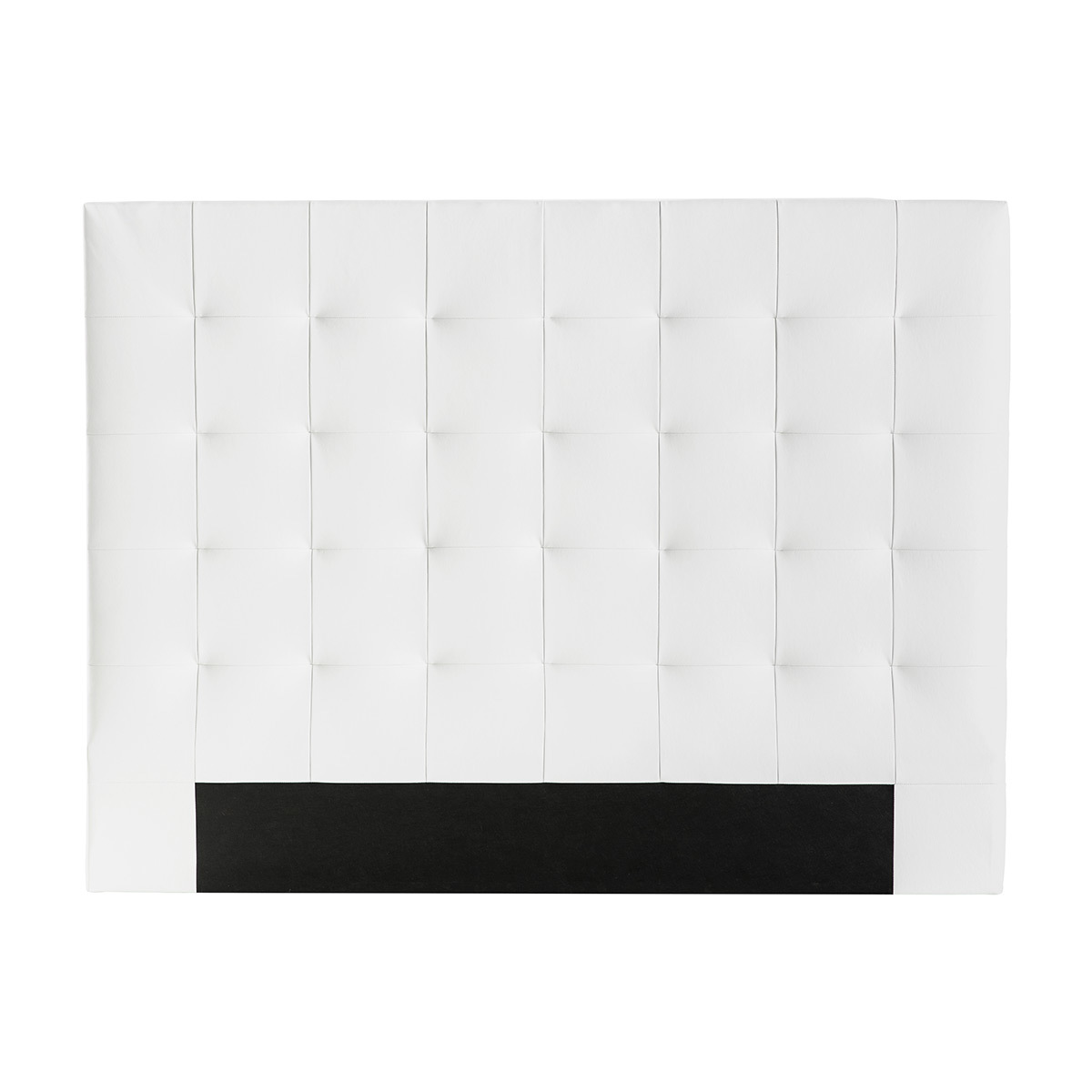 Tête de lit capitonnée L160 cm HALCIONA blanc, MILIBOO