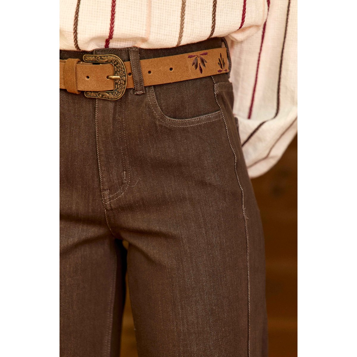 JEAN uni PAX 16-marron, LA PETITE ETOILE