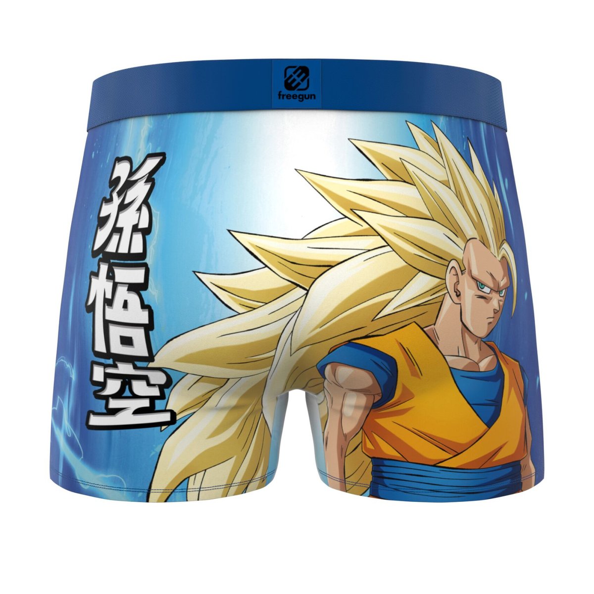 Lot De 3 Boxers Dragon Ball Daima orange/bleu/noir/vert/jaune, FREEGUN