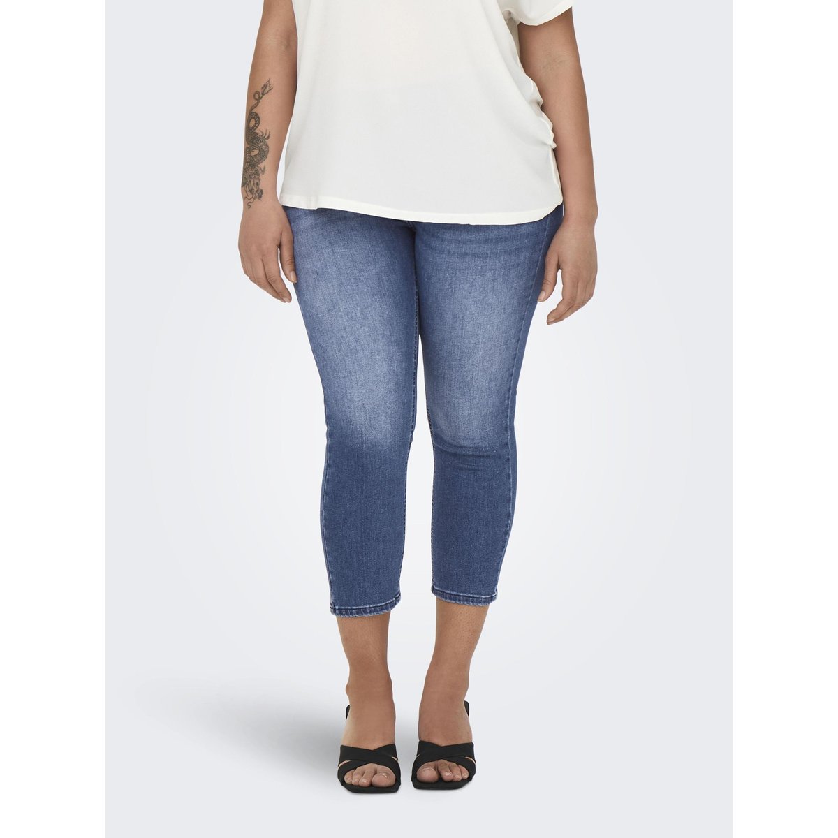 Coupe Regular medium blue denim, ONLY CARMAKOMA