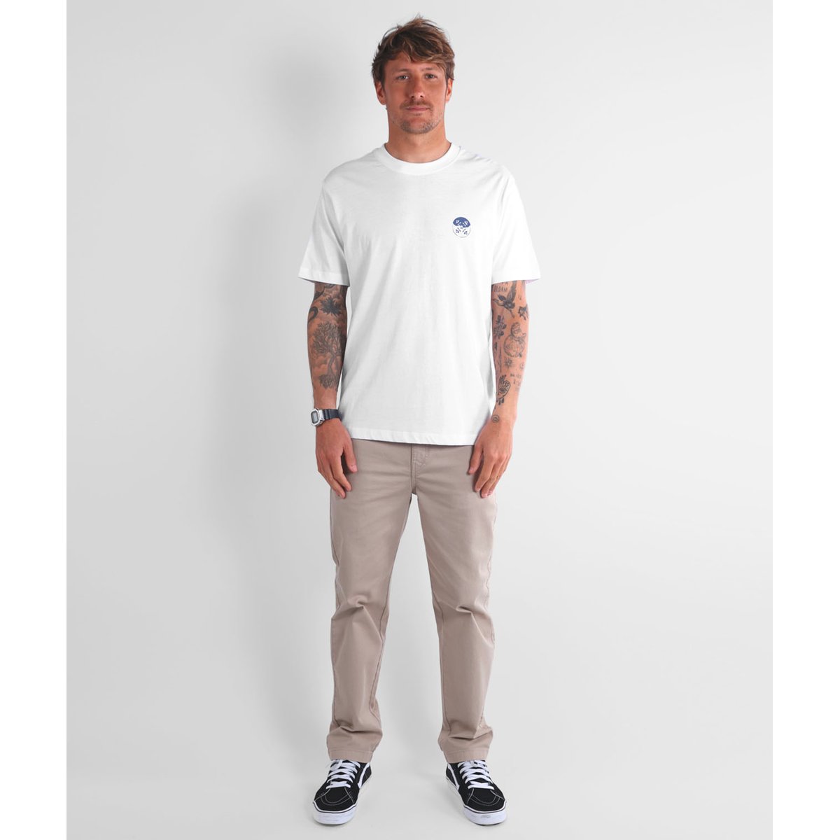 Tee-shirt manches courtes TORN blanc, OXBOW