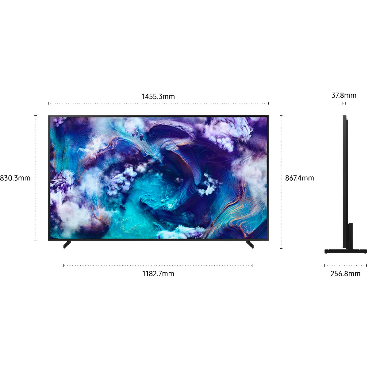TV Mini LED TQ65QN900F (2025) 65" (164 cm) 8K - Smart TV, anti-reflet couleur unique, SAMSUNG