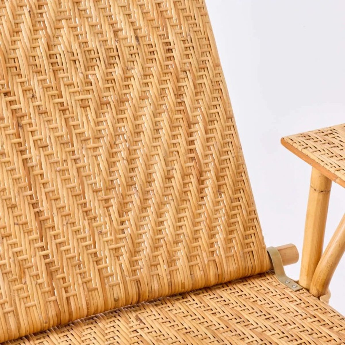 Chaise longue en rotin GRAND-MÈRE rotin naturel, KOK