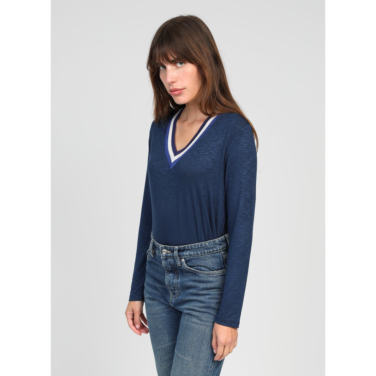 Tee-shirt TONGALI marine, AN'GE
