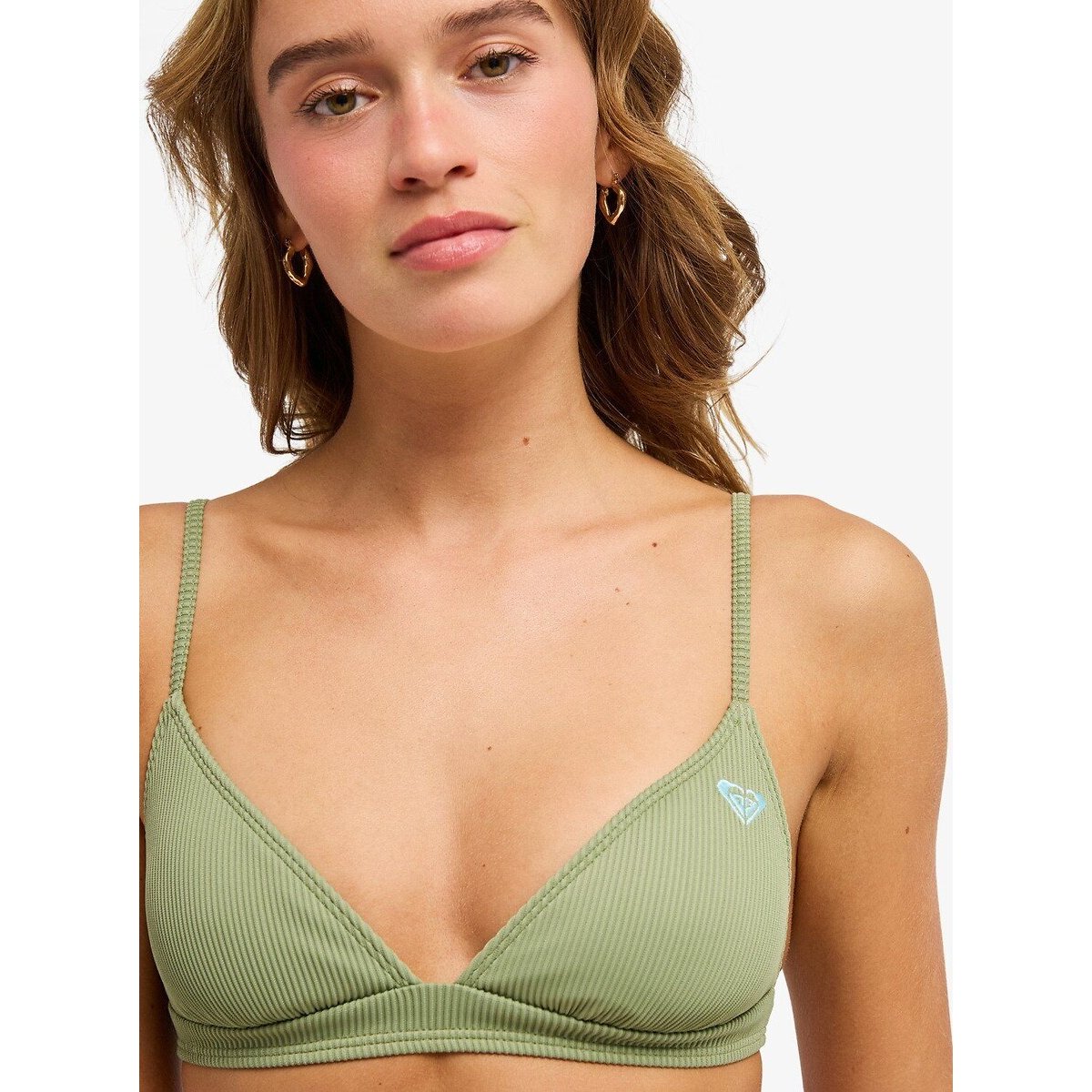 Reggiseno bikini ROXY LOVE kaki, ROXY