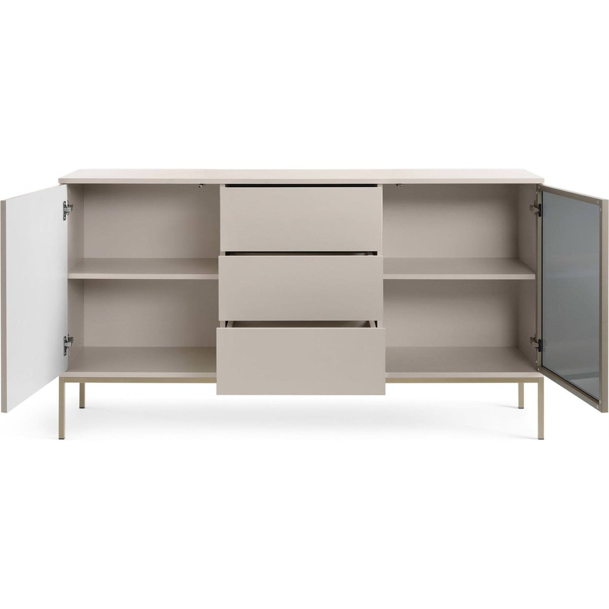 Buffet collection TOSENA avec éclairage LED cachemire, RECOLLECTION