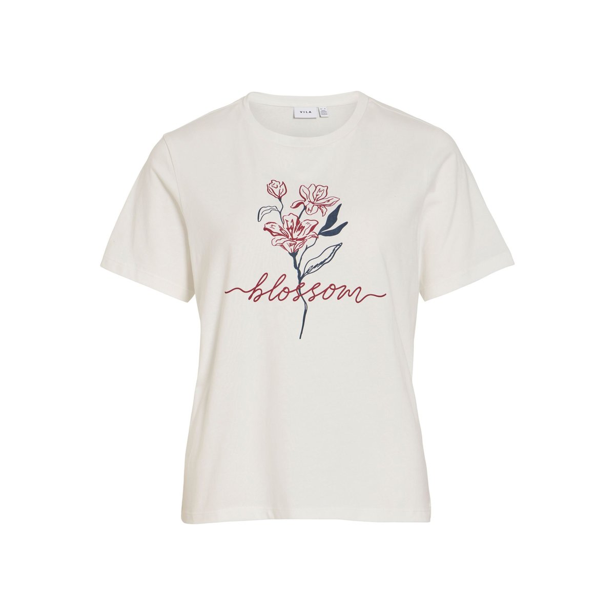 T-Shirt blanc - snow white1, VILA