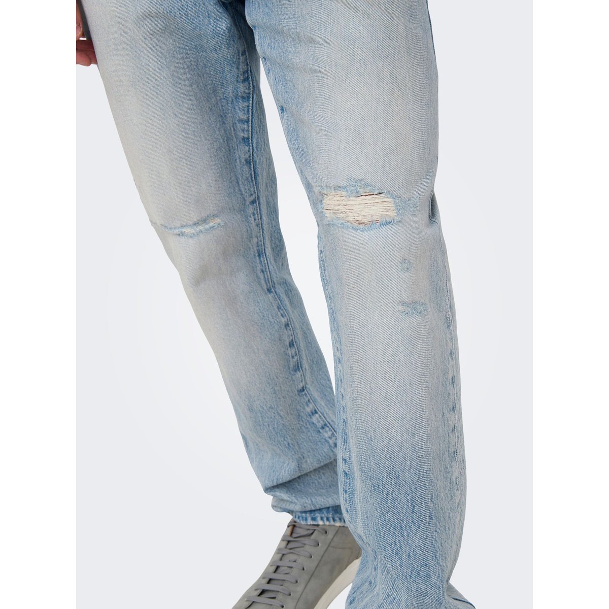 Coupe Regular light blue denim, ONLY & SONS