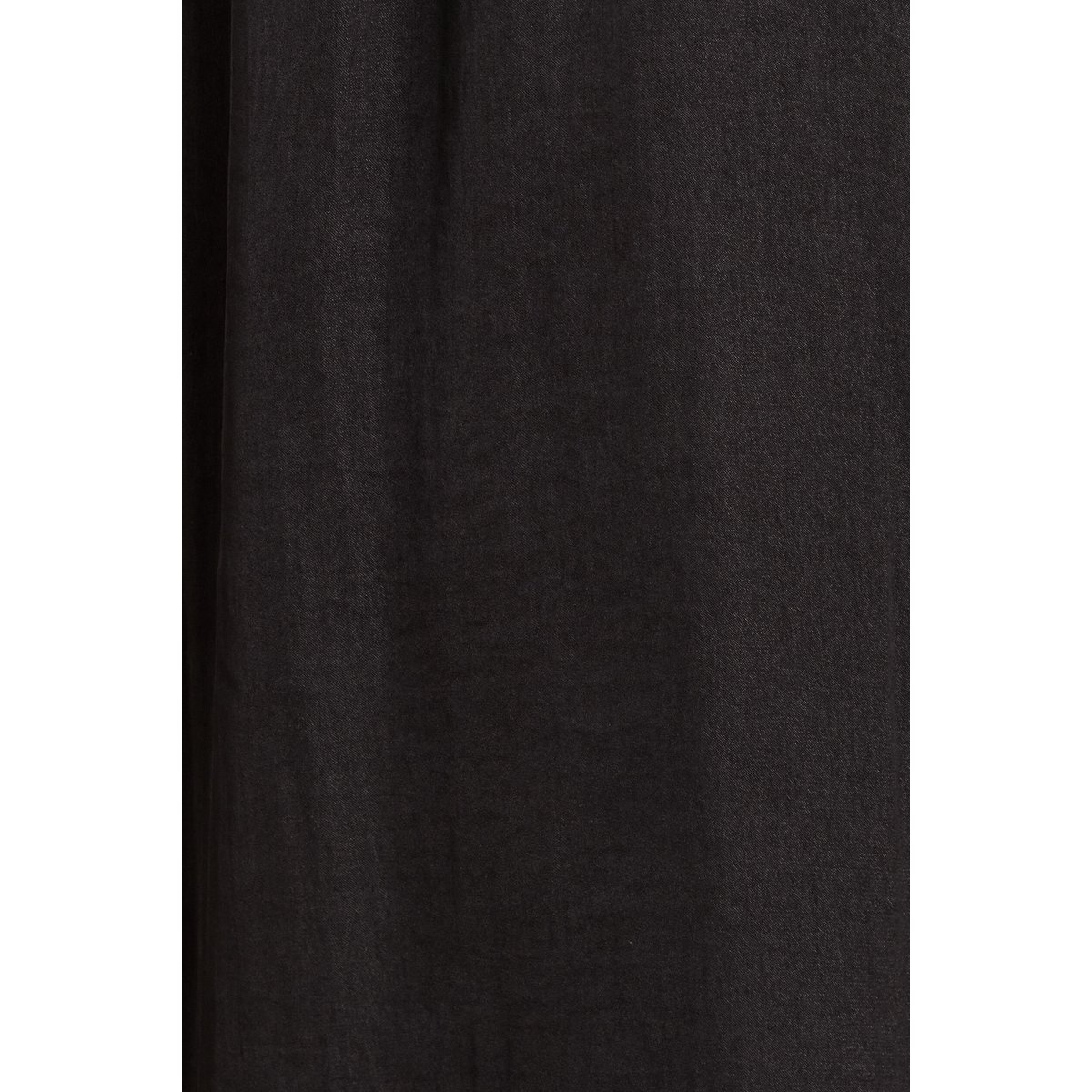 Robe midi évasée satin noir, BREAL