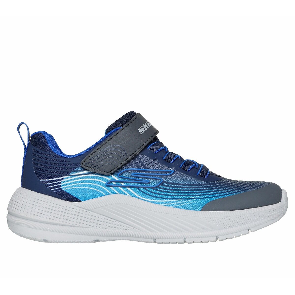 Scarpe da ginnastica Microspec Advance blu, SKECHERS
