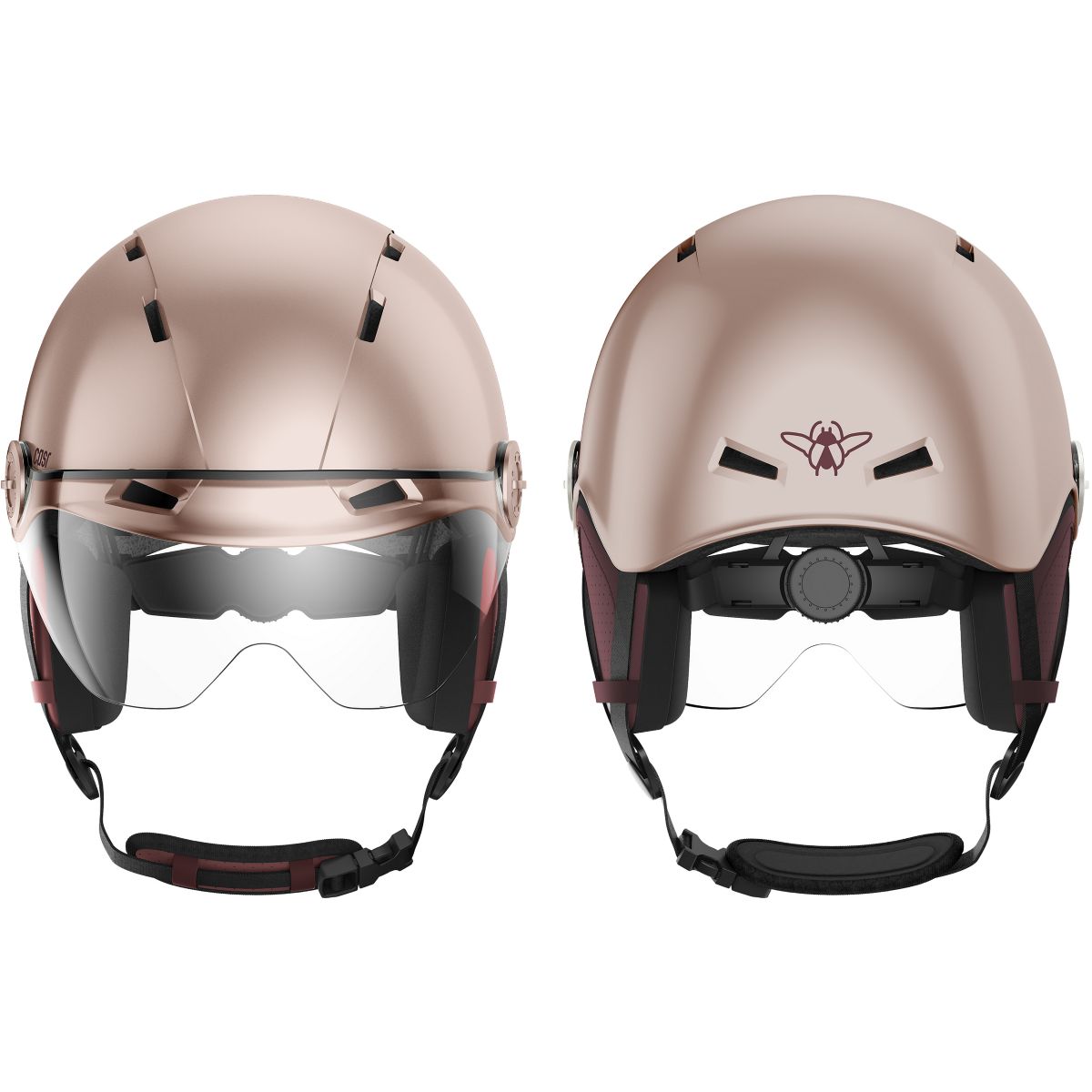 Casque Style rose taille M rose, CASR